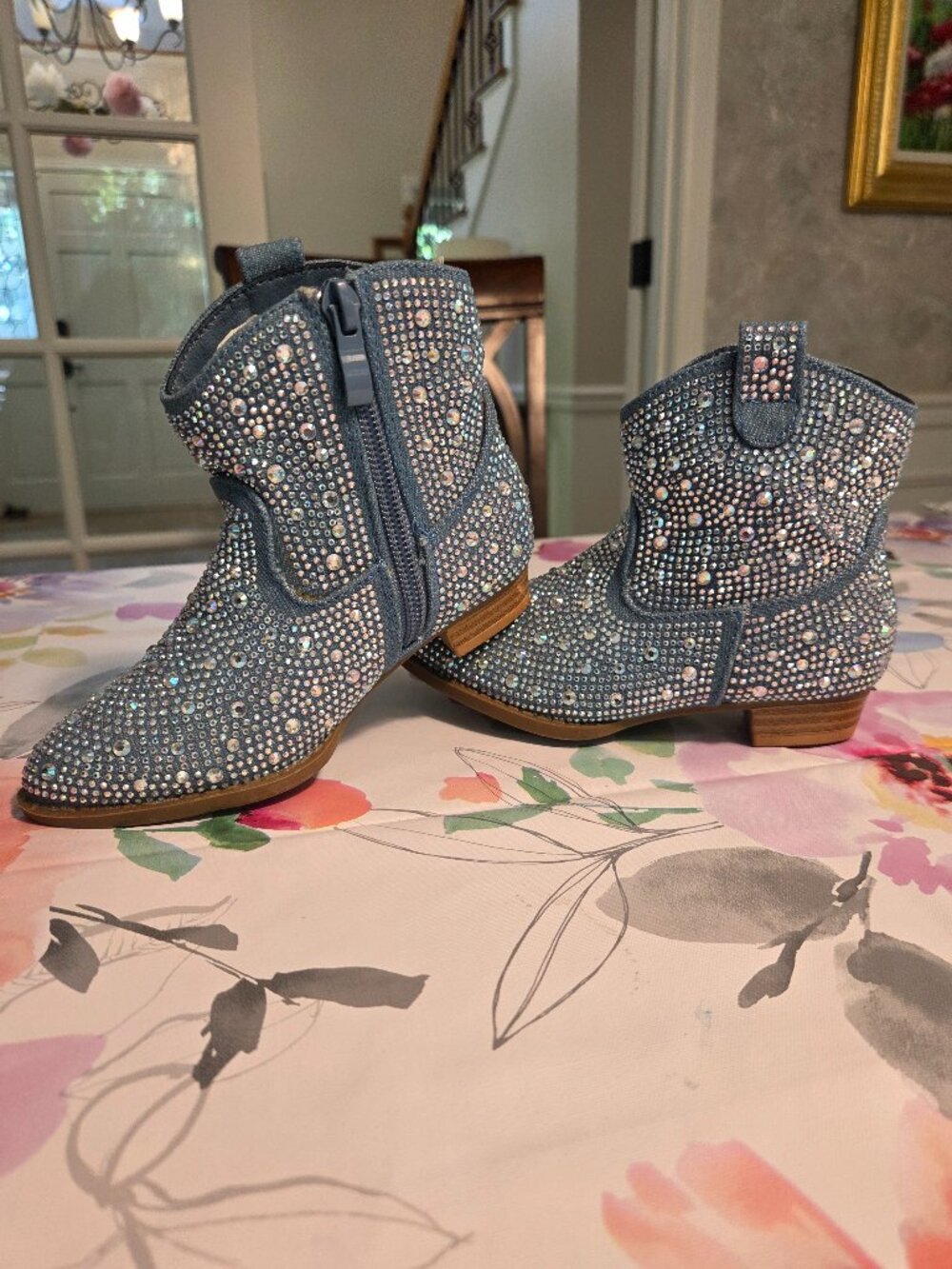 Forever Link Little Girl Rhinestone Boots